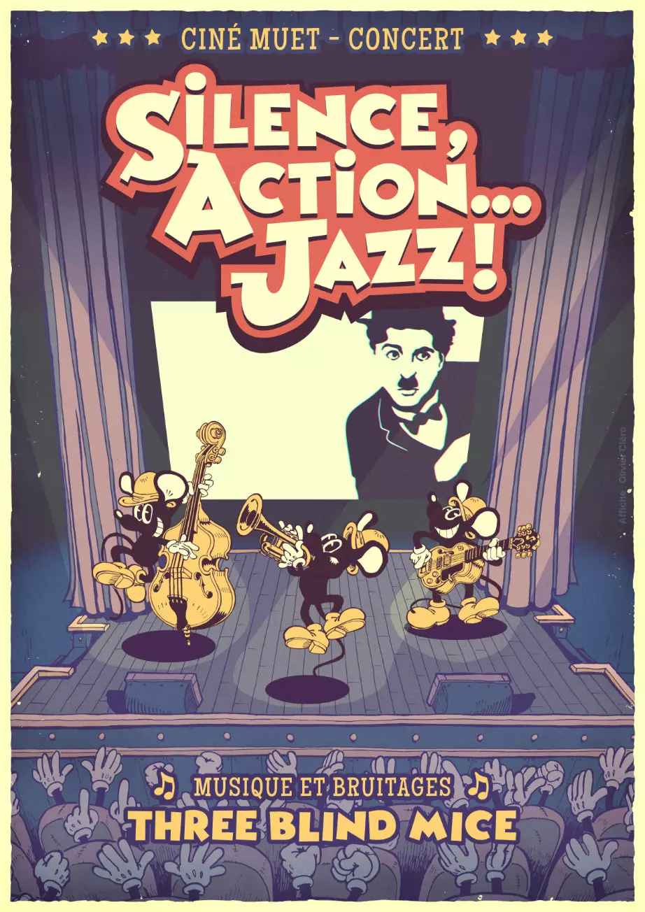 THE THREE BLIND MICE: SILENCE, ACTION… JAZZ